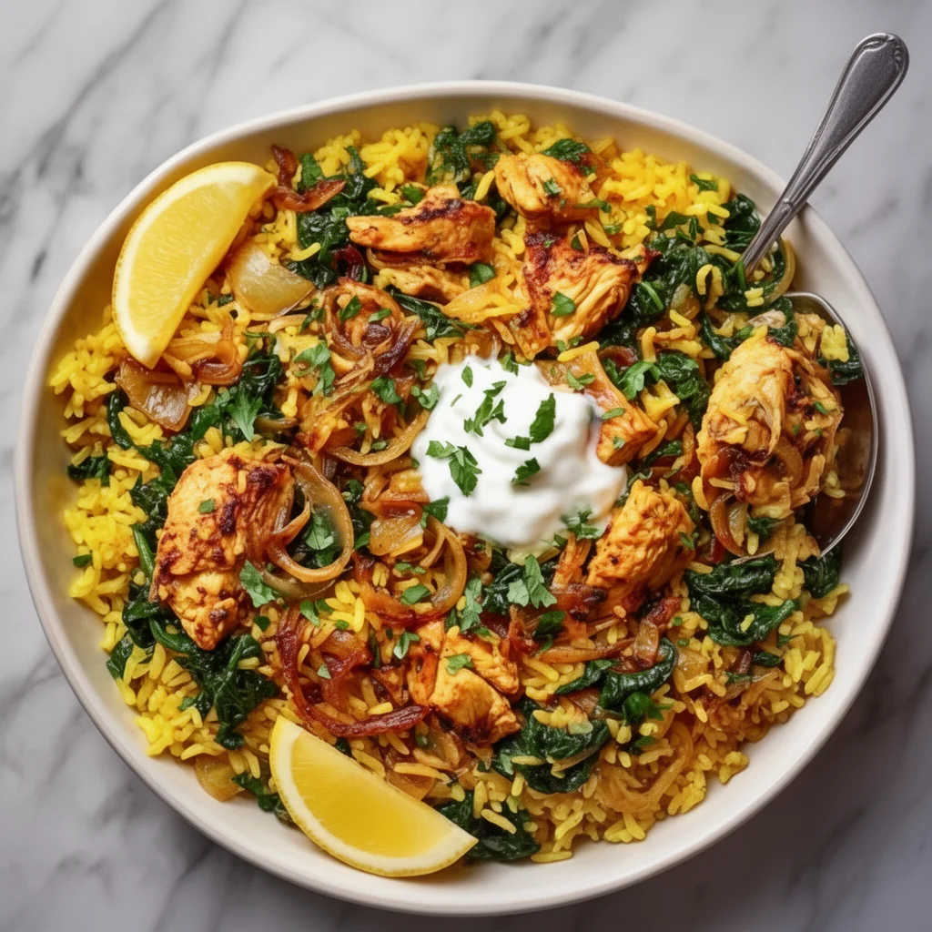Anti-Inflammatory Turmeric Chicken & Rice