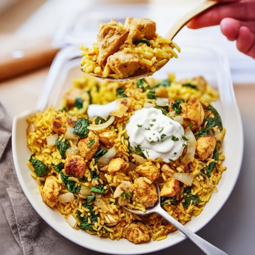 Anti-Inflammatory Turmeric Chicken & Rice