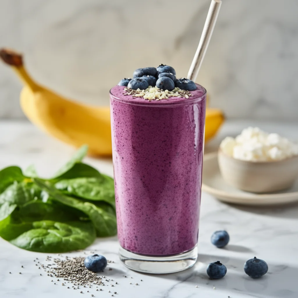 Blueberry Spinach Smoothie