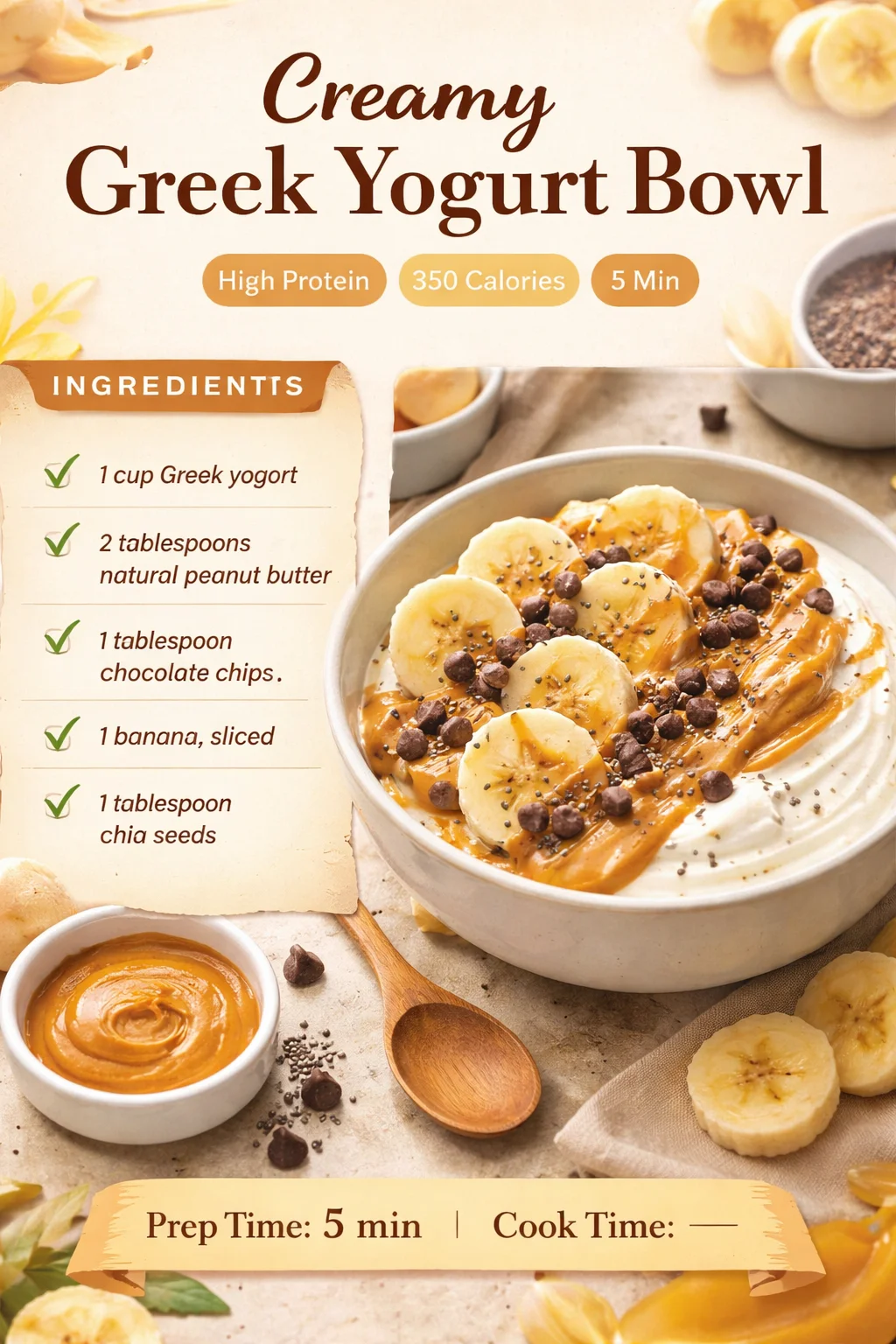 Creamy Greek Yogurt Bowl