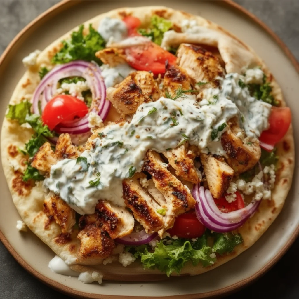 Healthy Chicken Gyros