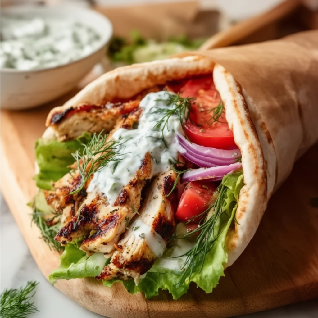 Healthy Chicken Gyros