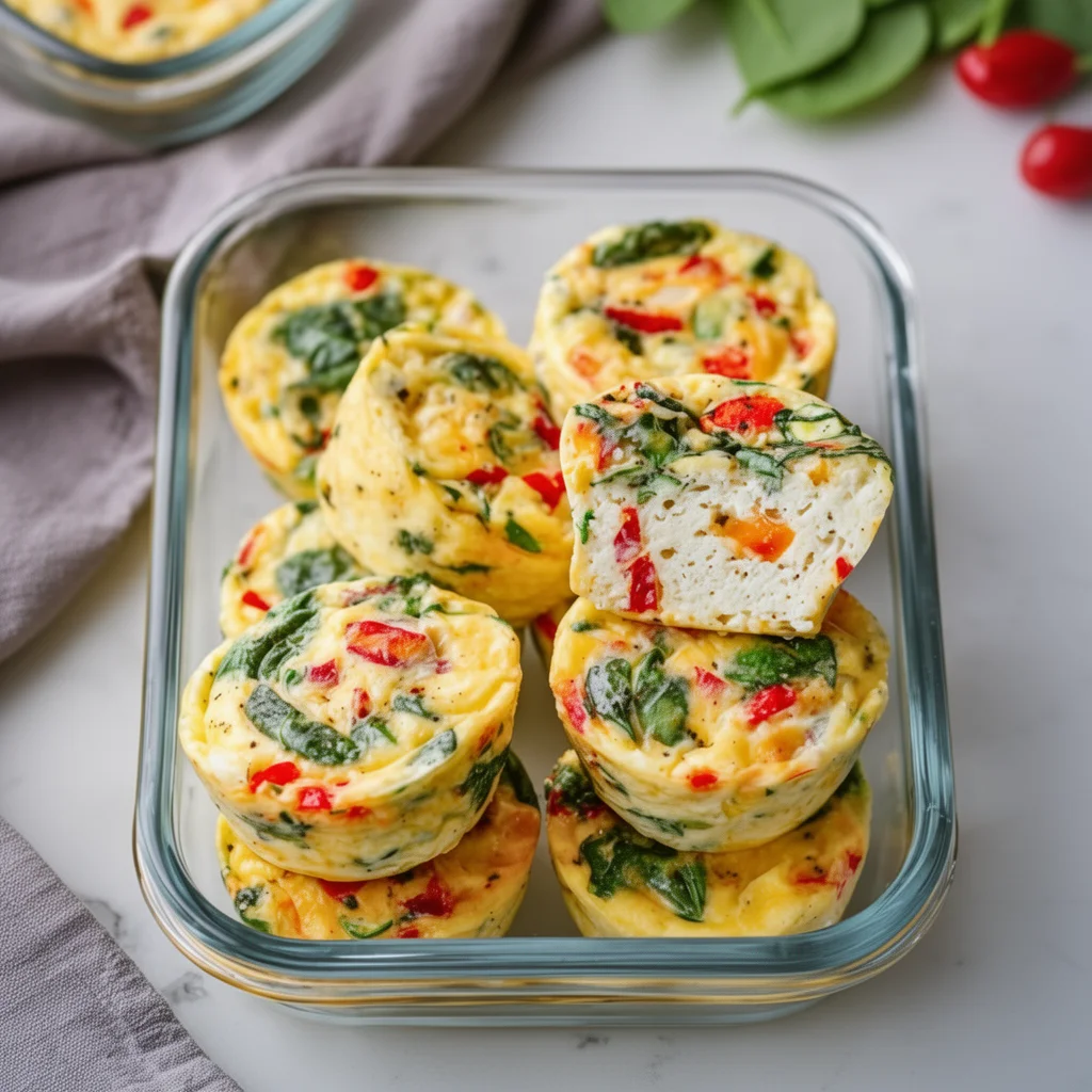 Healthy cottage cheese egg bites for a nutritious snack