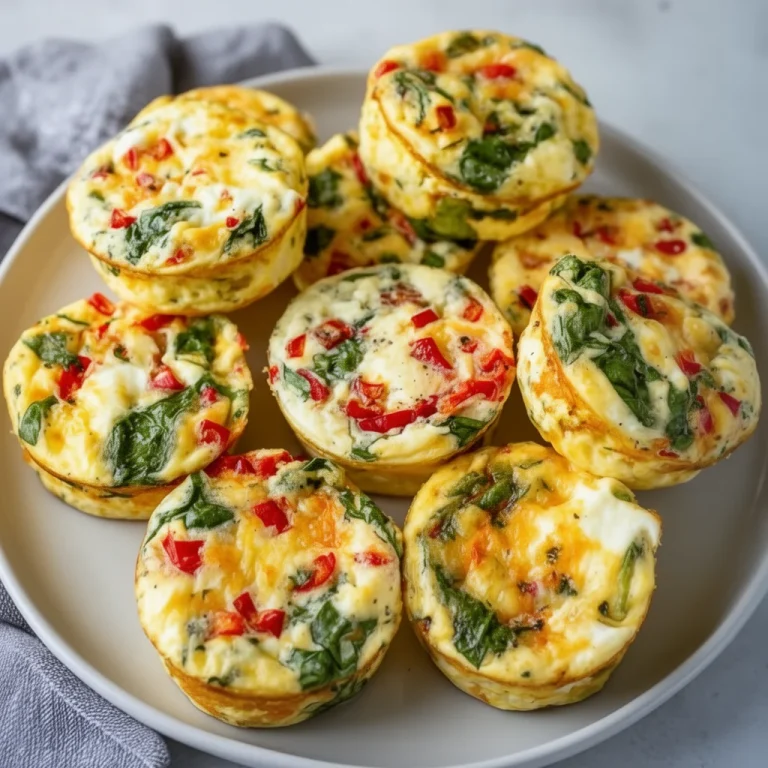 Healthy cottage cheese egg bites recipe for a nutritious snack or breakfast.