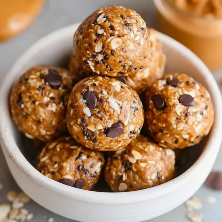 Healthy no bake oatmeal protein balls for a nutritious snack