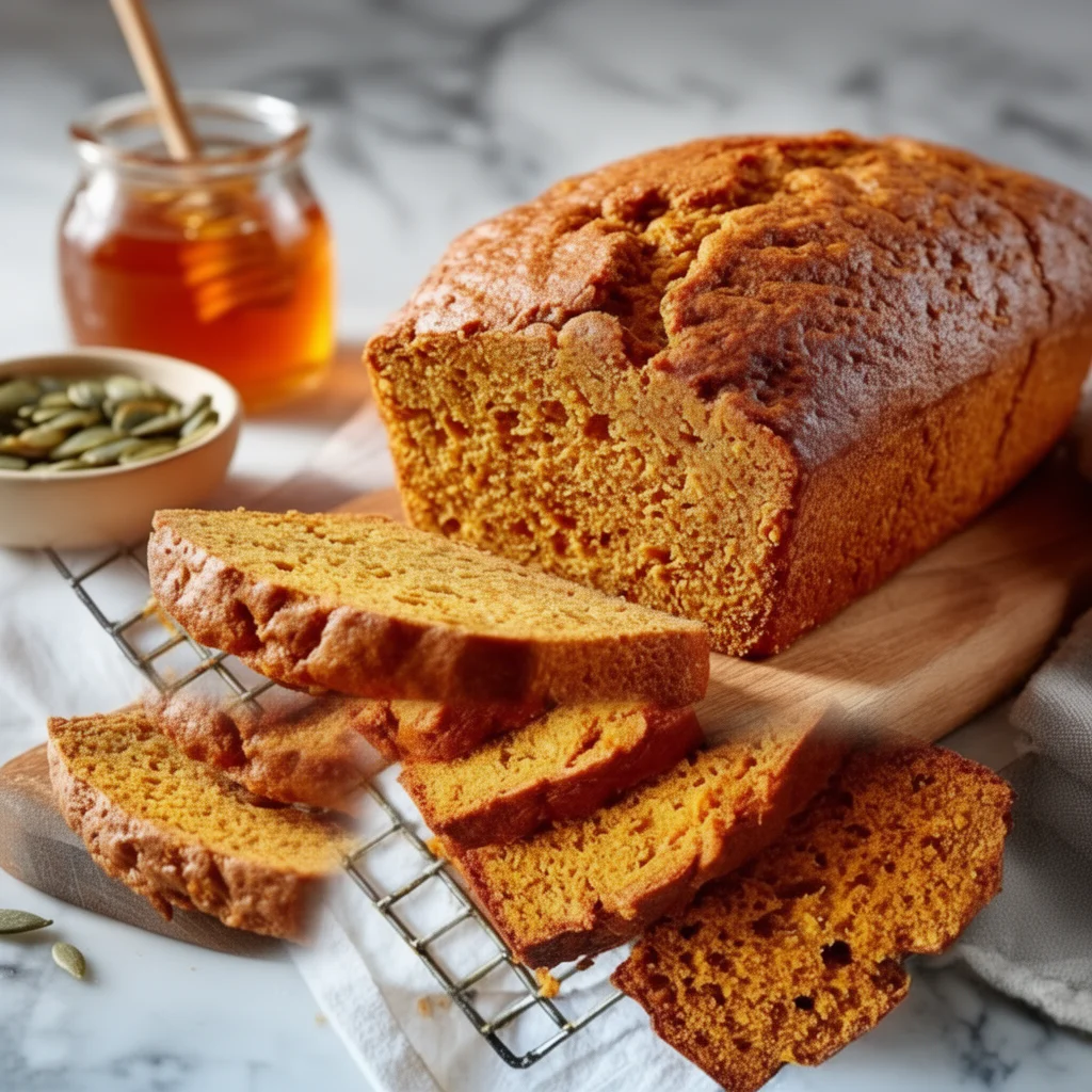 High Fiber Pumpkin Bread