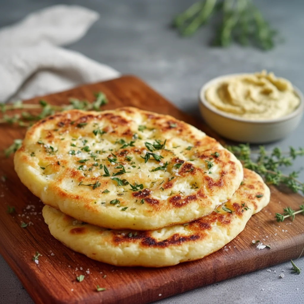 High Protein Cottage Cheese Flatbread