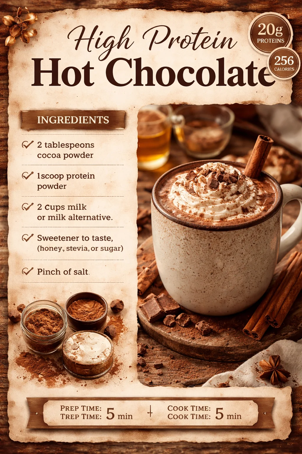 High Protein Hot Chocolate