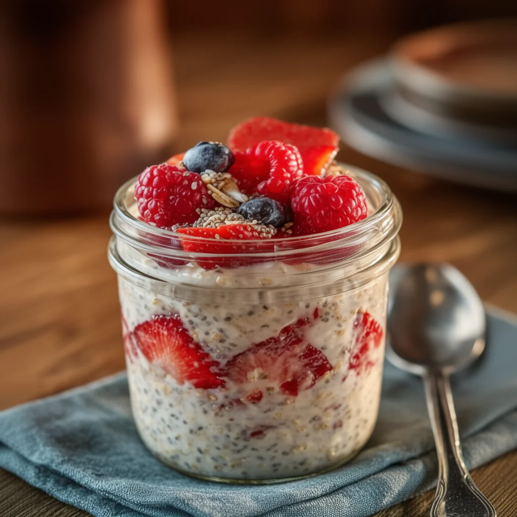 High-Protein Overnight Oats
