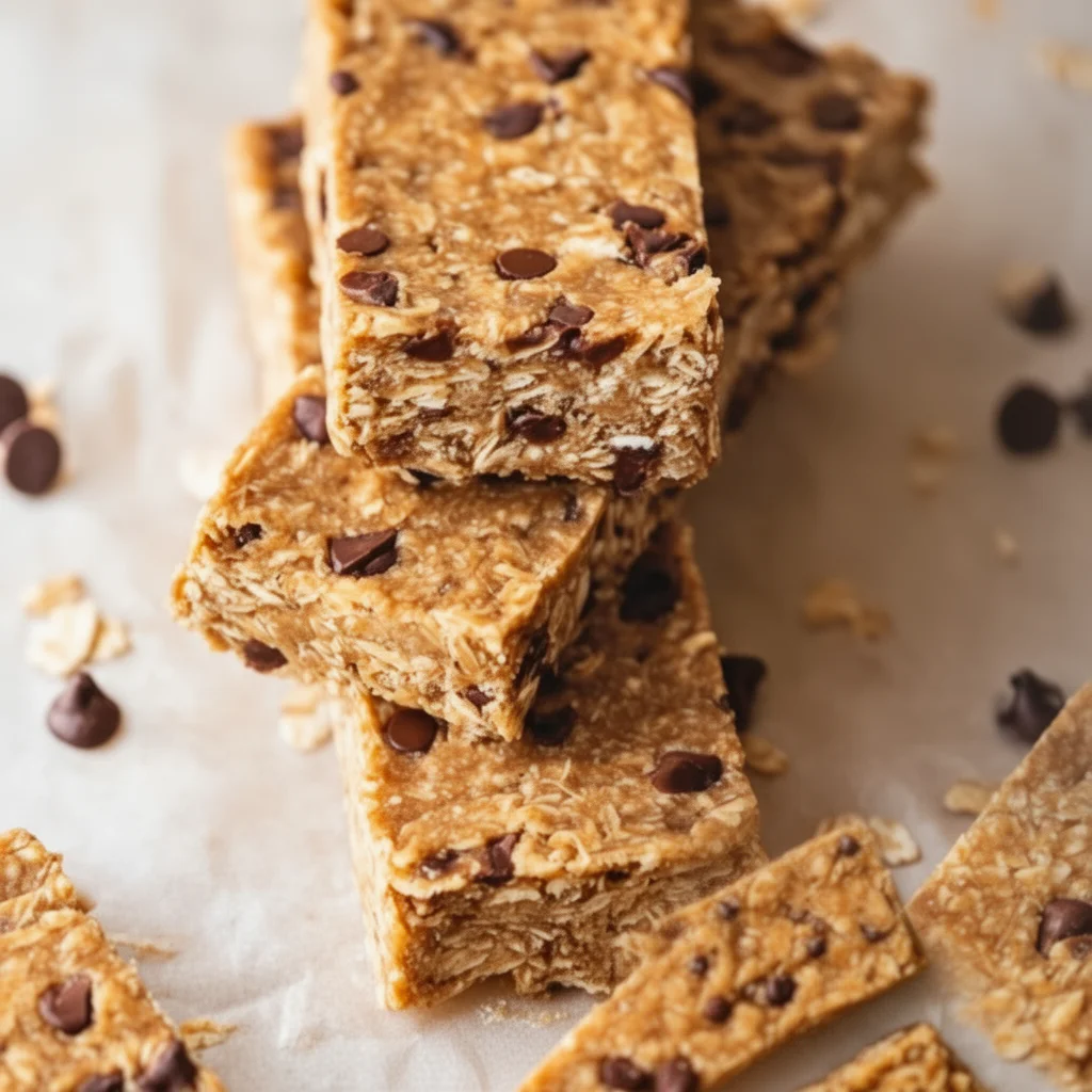 No Bake Oatmeal Protein Bars