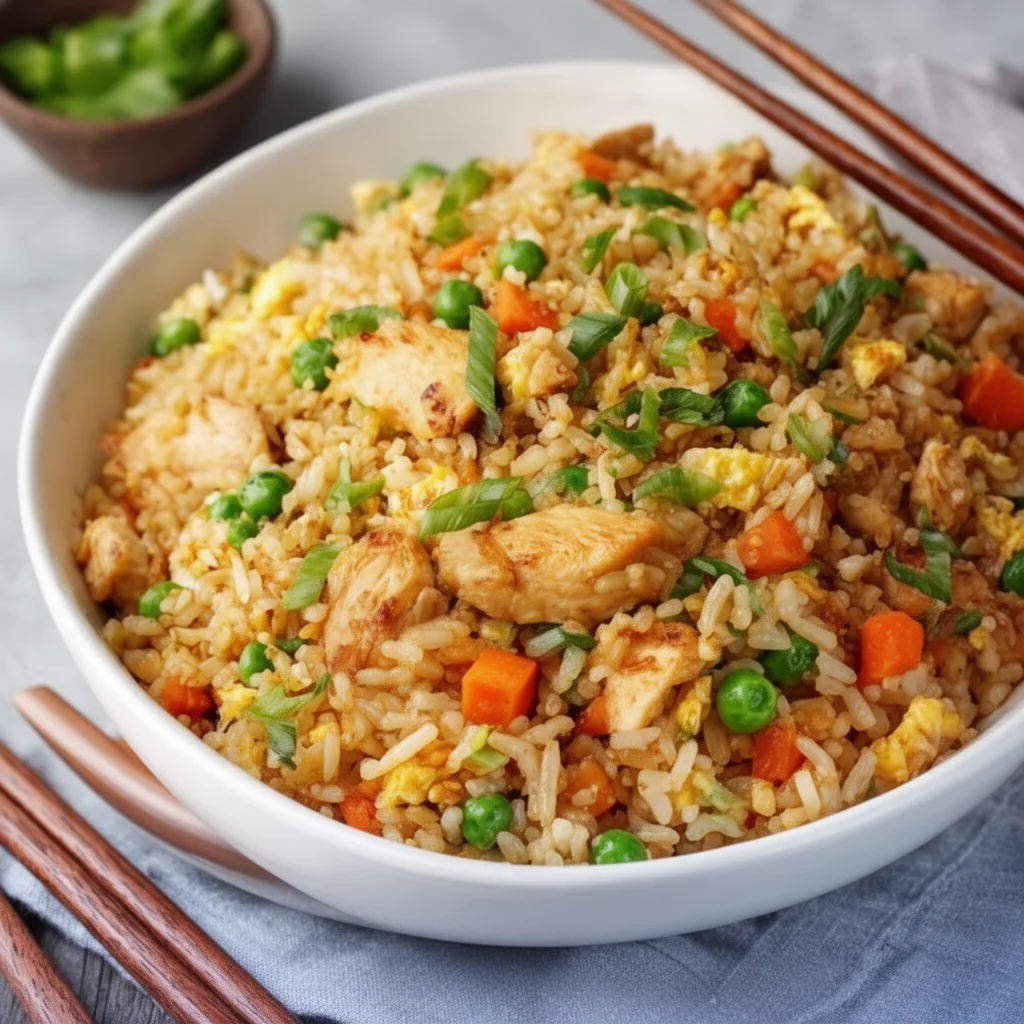 Protein-Packed Chicken Fried Rice