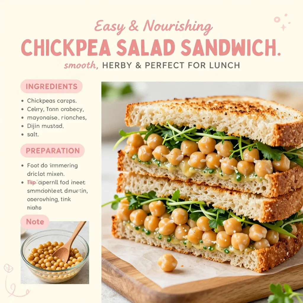 Chickpea Salad Sandwich