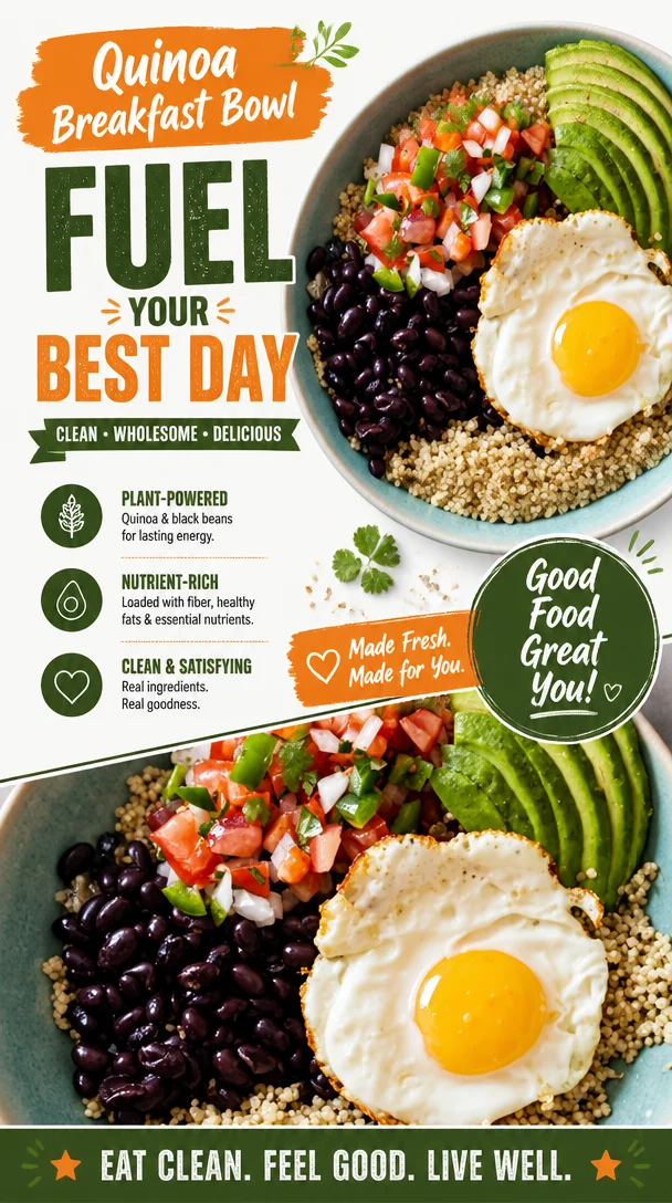 Quinoa Breakfast Bowl