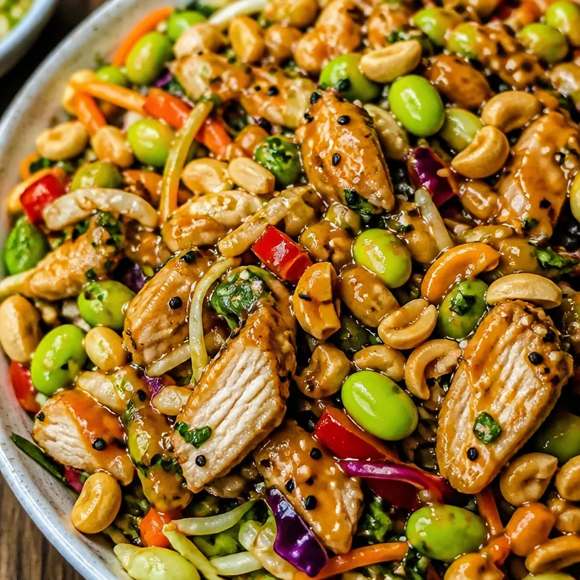 Asian Chicken Crunch Salad