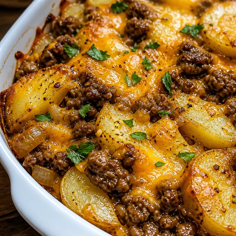 Hobo Casserole Ground Beef