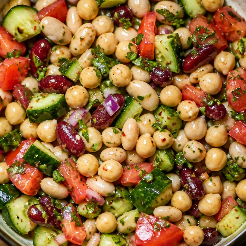 Mediterranean Bean Salad