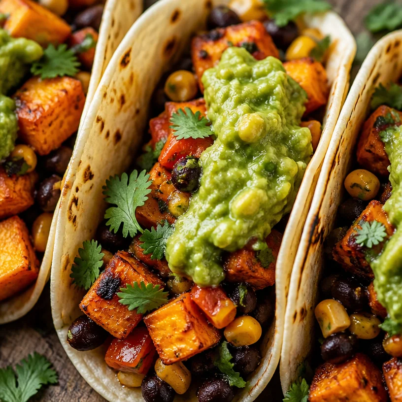 Black Bean Sweet Potato Tacos