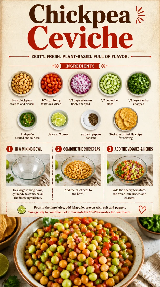 Chickpea Ceviche