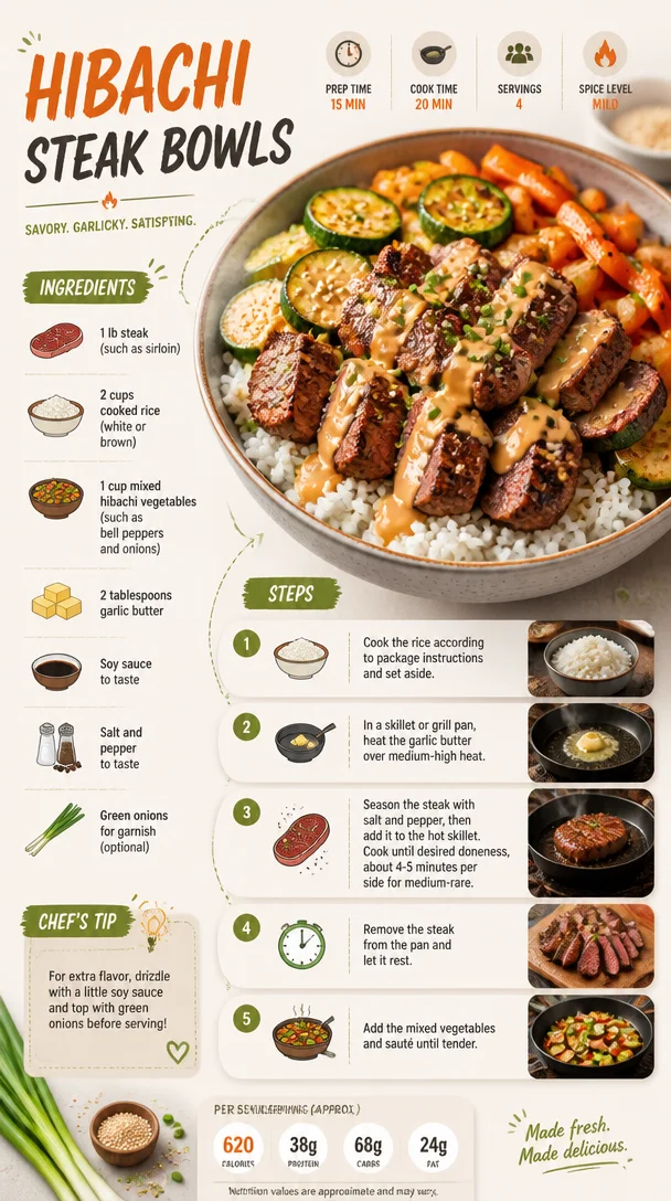 Hibachi Steak Bowls