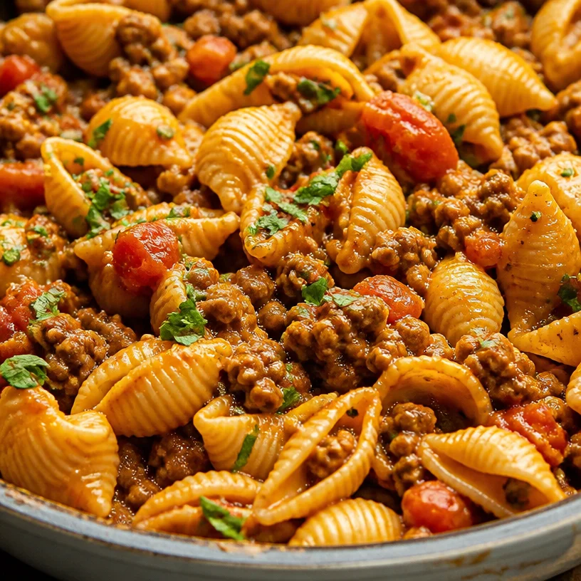 High Protein Taco Pasta