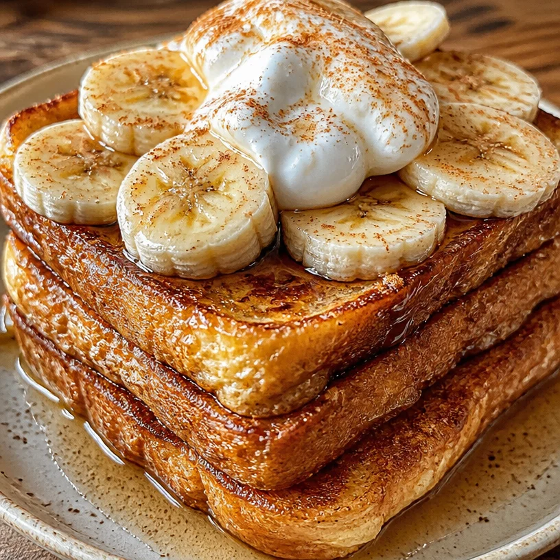 Plate of delicious Protein Powder French Toast with syrup and berries