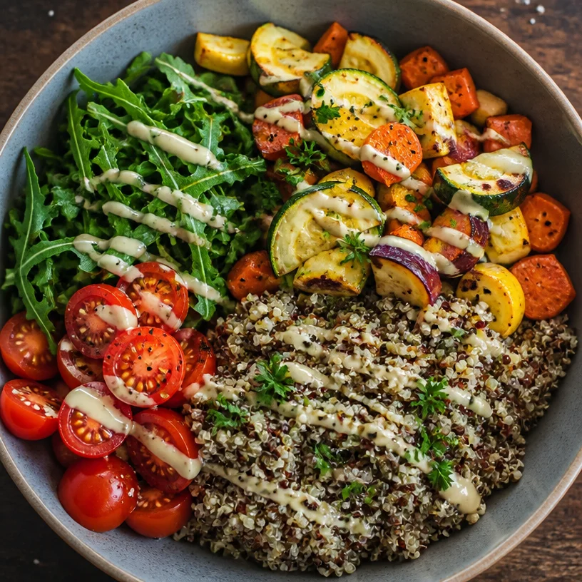 Quinoa Buddha Bowl - Vegan and Gluten Free