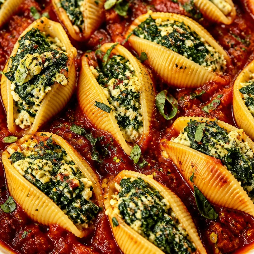 Vegan Stuffed Shells