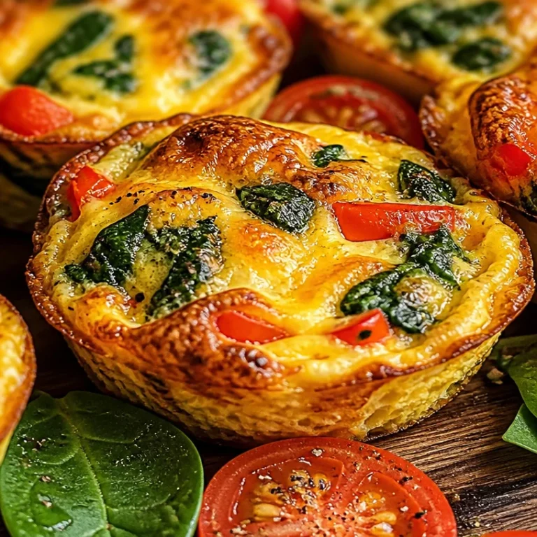 Delicious back-to-school egg muffin cups packed with veggies and protein.