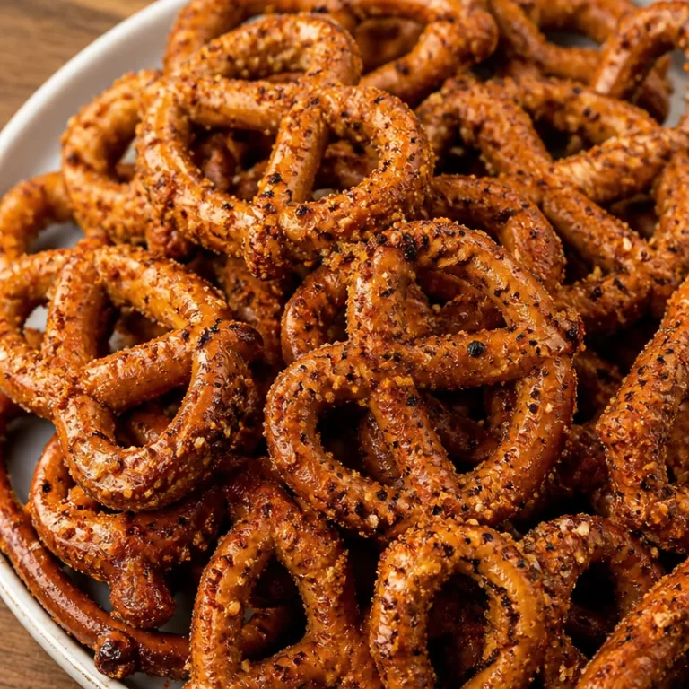 Crispy Cajun Pretzel, a spicy snack perfect for flavor lovers