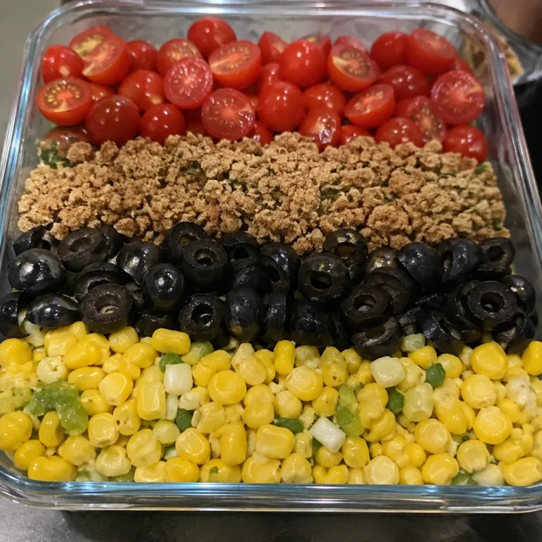 Healthy ground chicken burrito bowl with fresh toppings and ingredients
